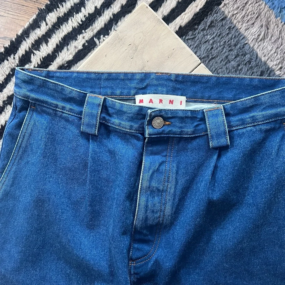 Marni Perfect Condition Men's Pleat Jeans - Picture 5 of 5